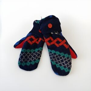 WIKI WOOlZ Homemade Mitten Made Of  Wool Made In Wisconsin New Woman Sm/Med